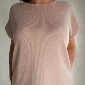 24/7 by Maurices Soft Knit, Ribbed/Woven Size XL Women's Top